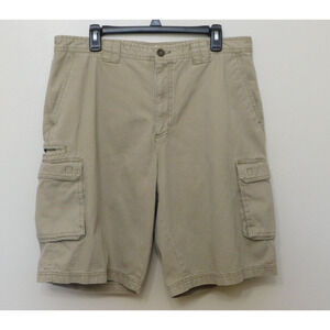 Savane Khaki Beige Cargo Hiking Shorts Size 36